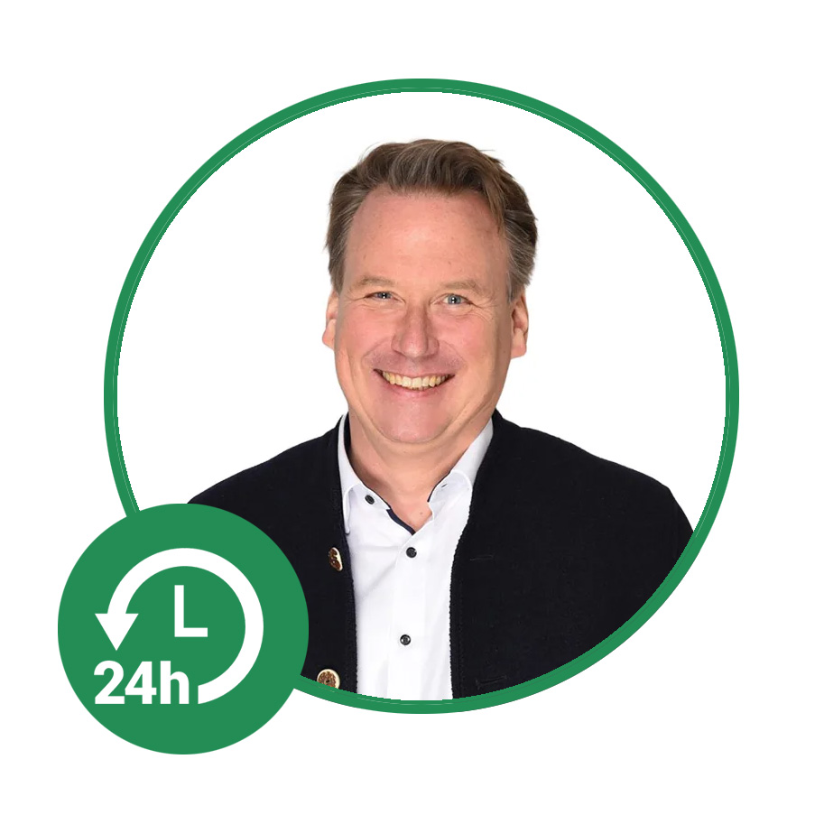 Bewertung innerhalb von 24 Stunden